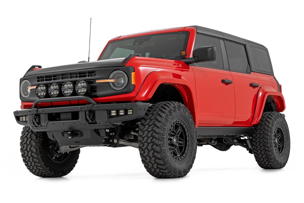Ford Bronco Power Running Boards - Rough Country - HT-Series - '21-'26